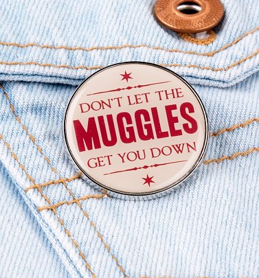 Harry Potter Muggles Enamel Pin Badge Harry Potter Muggles Enamel Pin Badge