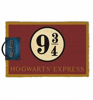 Harry Potter Platform 9 And 3/4 Hogwarts Express Doormat Harry Potter Platform 9 And 3/4 Hogwarts Express Doormat