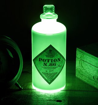 Harry Potter Potion Bottle Light Harry Potter Potion Bottle Light