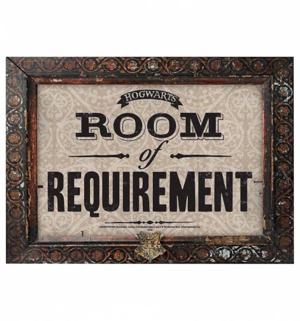 Harry Potter Room Of Requirement Large Tin Sign Harry Potter Room Of Requirement Large Tin Sign