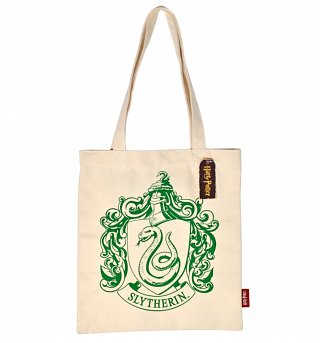 Harry Potter Slytherin Crest Tote Bag Harry Potter Slytherin Crest Tote Bag