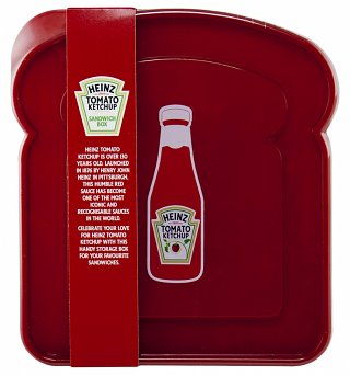 Heinz Tomato Ketchup Sandwich Box Heinz Tomato Ketchup Sandwich Box