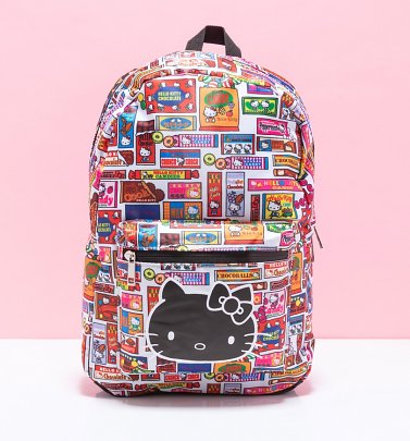 Hello Kitty All Over Print Backpack from Difuzed Hello Kitty All Over Print Backpack from Difuzed