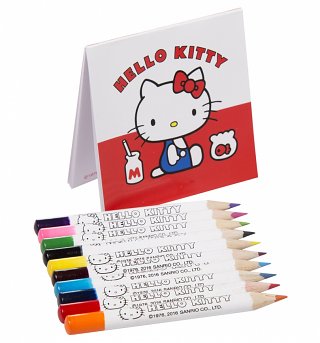 Hello Kitty Vintage Mini Colouring Pencils Set Hello Kitty Vintage Mini Colouring Pencils Set