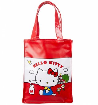 Kids Hello Kitty Vintage PVC Tote Bag Kids Hello Kitty Vintage PVC Tote Bag