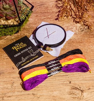 Hocus Pocus Cross Stitch Kit Hocus Pocus Cross Stitch Kit