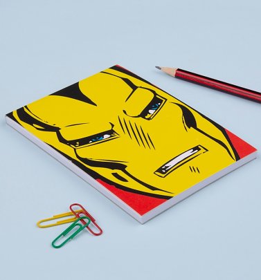 Iron Man Face Magnetic Notepad Iron Man Face Magnetic Notepad