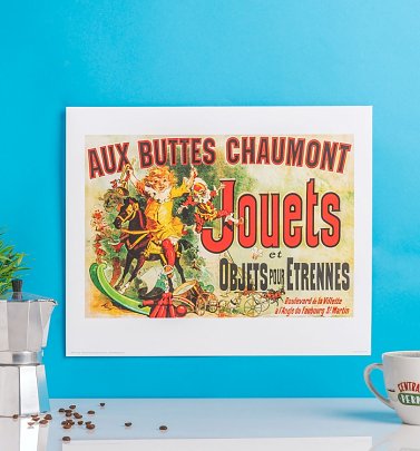 Jouets Print As Seen On Friends 40cm x 50cm Jouets Print As Seen On Friends 40cm x 50cm