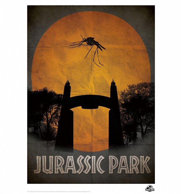 Jurassic Park 11.7" x 16.5" Art Print Jurassic Park 11.7" x 16.5" Art Print