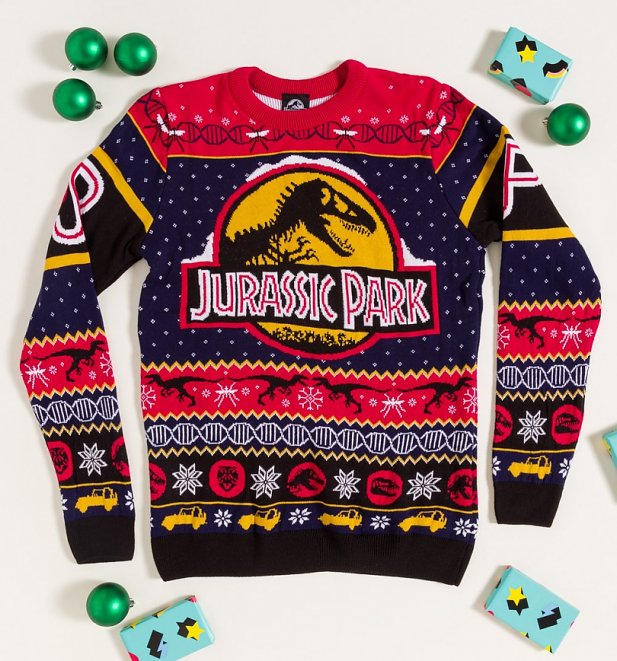 Jurassic Park Fairisle Knitted Jumper