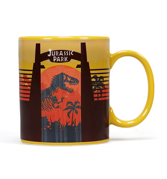 Jurassic Park Heat Change Mug Jurassic Park Heat Change Mug