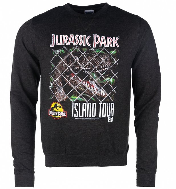 Jurassic Park Island Tour Black Sweater Jurassic Park Island Tour Black Sweater