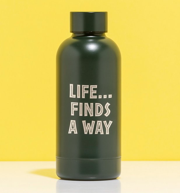 Jurassic Park Life Finds A Way Stainless Steel Water Bottle