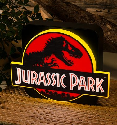 Jurassic Park Logo 3D Lamp