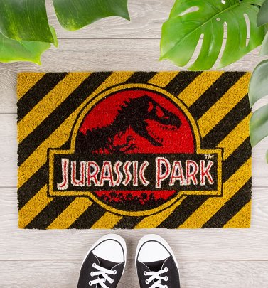 Jurassic Park Logo Door Mat Jurassic Park Logo Door Mat