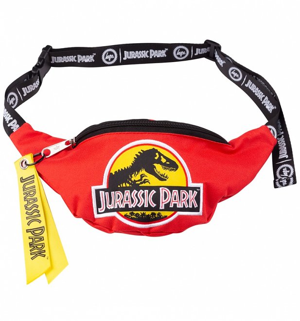Jurassic Park Red Bumbag from Hype Jurassic Park Red Bumbag from Hype
