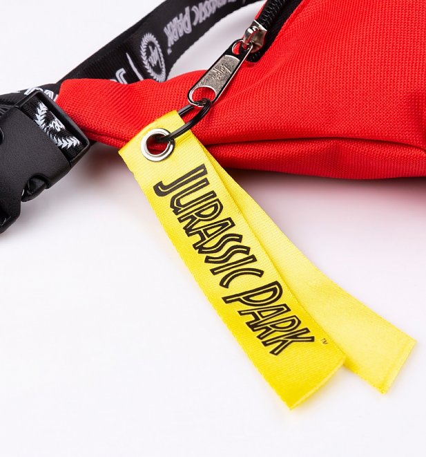 Jurassic Park Red Bumbag from Hype Jurassic Park Red Bumbag from Hype