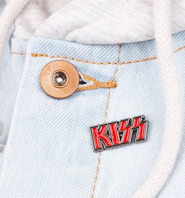 KISS Logo Enamel Pin Badge KISS Logo Enamel Pin Badge