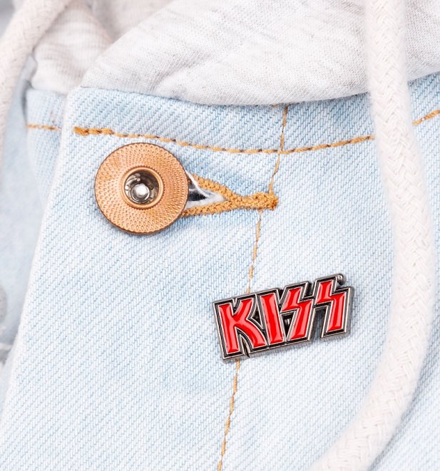 KISS Logo Enamel Pin Badge KISS Logo Enamel Pin Badge