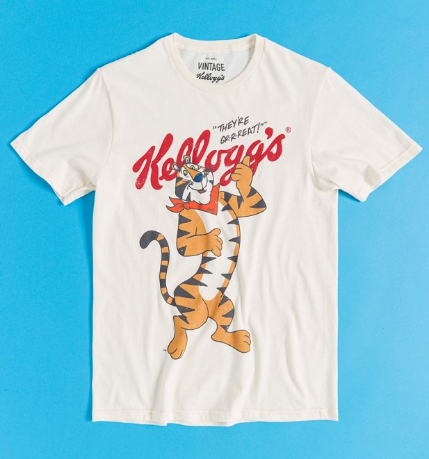 Kellogg's Frosties They're Great Tony Tiger Natural T-Shirt