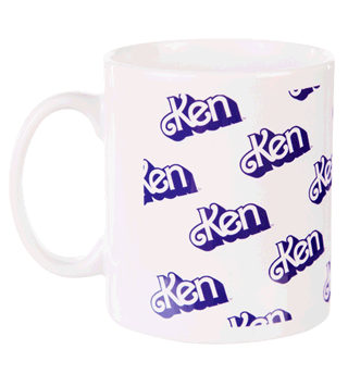 Ken Repeat Print Logo Mug Ken Repeat Print Logo Mug