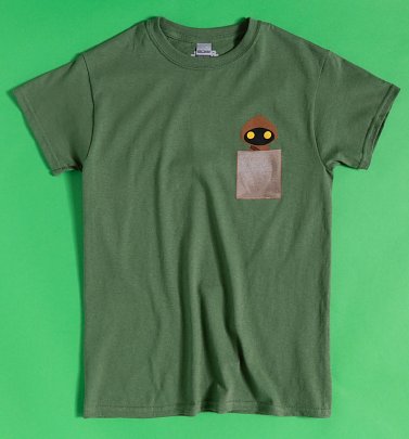 Khaki Star Wars Jawa Pocket T-Shirt Khaki Star Wars Jawa Pocket T-Shirt