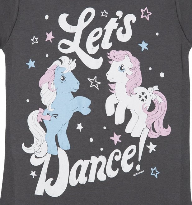 Kids Charcoal My Little Pony Let's Dance T-Shirt Kids Charcoal My Little Pony Let's Dance T-Shirt