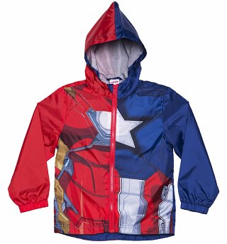 Kids Marvel Comics Captain America vs Iron Man Zip Jacket Kids Marvel Comics Captain America vs Iron Man Zip Jacket