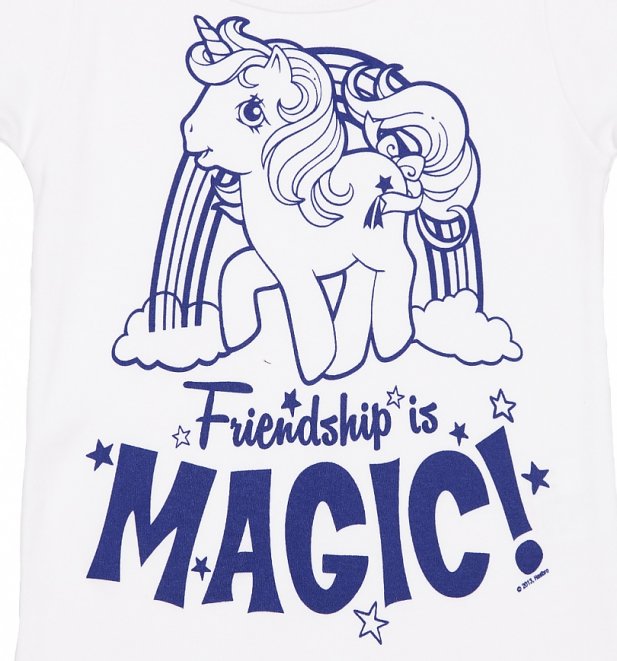Kids Off White My Little Pony Friendship Is Magic T-Shirt Kids Off White My Little Pony Friendship Is Magic T-Shirt