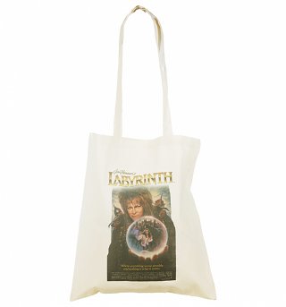Labyrinth Crystal Ball Canvas Tote Bag Labyrinth Crystal Ball Canvas Tote Bag