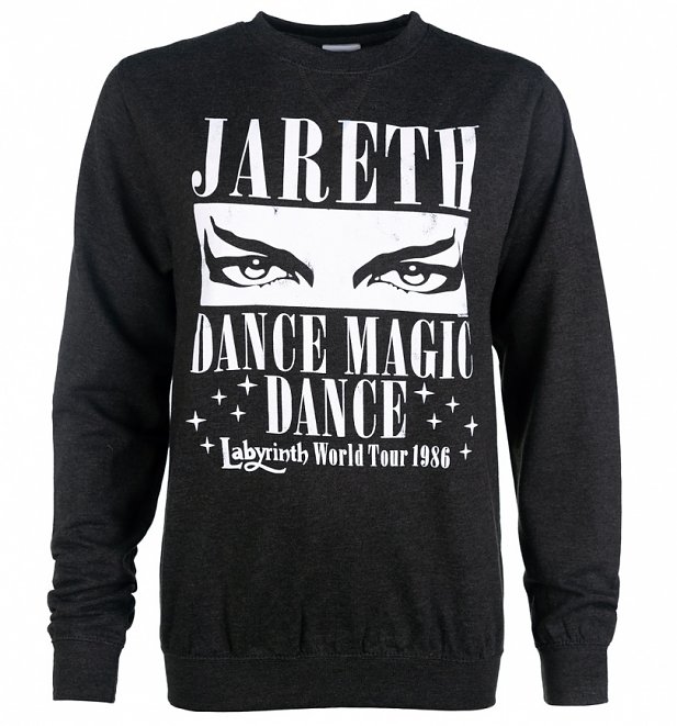 Labyrinth Dance Magic Dance World Tour Black Heather Sweater Labyrinth Dance Magic Dance World Tour Black Heather Sweater