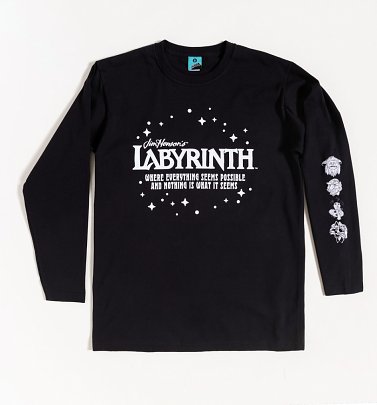 Labyrinth Logo Black Long Sleeve T-Shirt Labyrinth Logo Black Long Sleeve T-Shirt