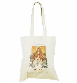 Labyrinth Movie Poster Canvas Tote Bag Labyrinth Movie Poster Canvas Tote Bag