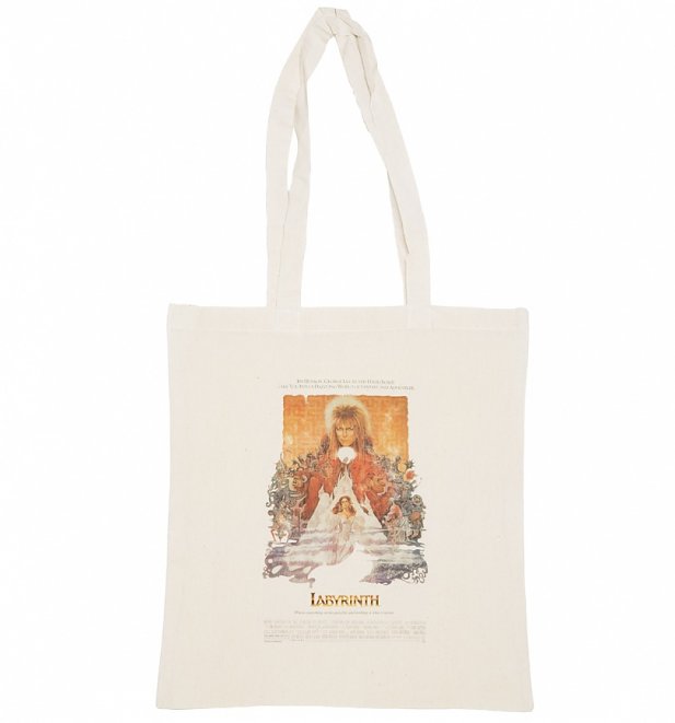 Labyrinth Movie Poster Canvas Tote Bag Labyrinth Movie Poster Canvas Tote Bag