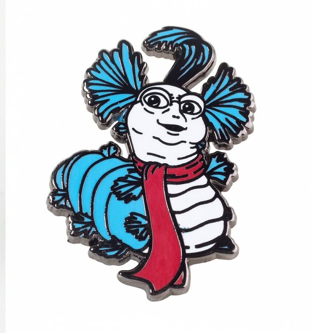 Labyrinth Worm Pin Badge Labyrinth Worm Pin Badge