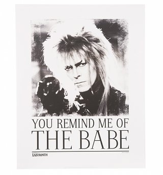 Labyrinth You Remind Me Of The Babe 11" X 14" Art Print Labyrinth You Remind Me Of The Babe 11" X 14" Art Print
