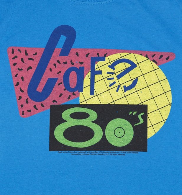 Women's Back to the Future Cafe 80s T-Shirt Women's Back to the Future Cafe 80s T-Shirt