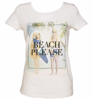 Women's Barbie Beach Please Scoop Neck T-Shirt Women's Barbie Beach Please Scoop Neck T-Shirt