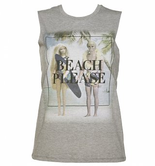 Women's Barbie Beach Please Sleeveless T-Shirt Women's Barbie Beach Please Sleeveless T-Shirt