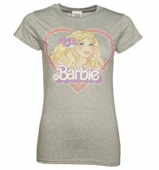 Ladies Barbie Heart T-Shirt Ladies Barbie Heart T-Shirt