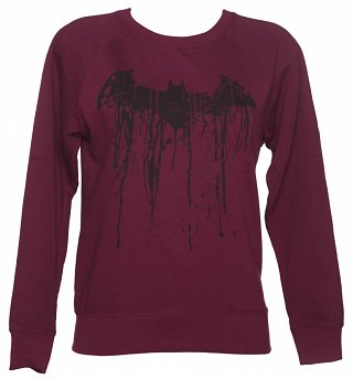 Women's Batman Graffiti Logo Sweater Women's Batman Graffiti Logo Sweater