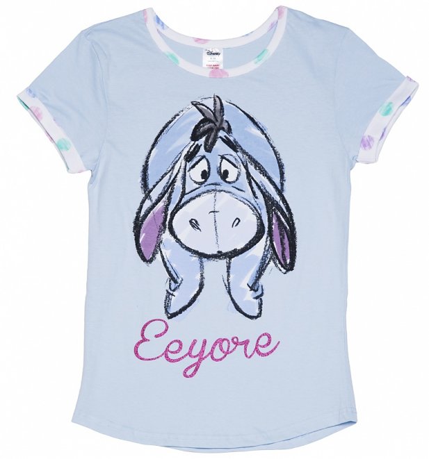 Women's Blue Eeyore Pyjamas Women's Blue Eeyore Pyjamas