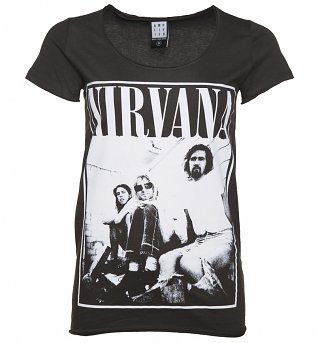 nirvana t shirt frauen