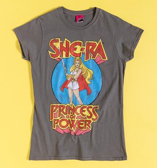 She-Ra Princess Of Power Damen T-Shirt, Schiefergrau