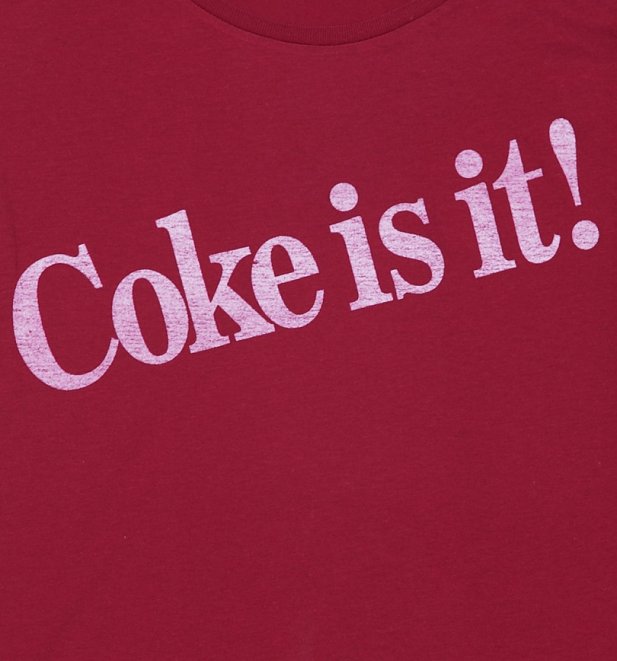 Women's Coke Is It! Rolled Sleeve Tunic T-Shirt Women's Coke Is It! Rolled Sleeve Tunic T-Shirt