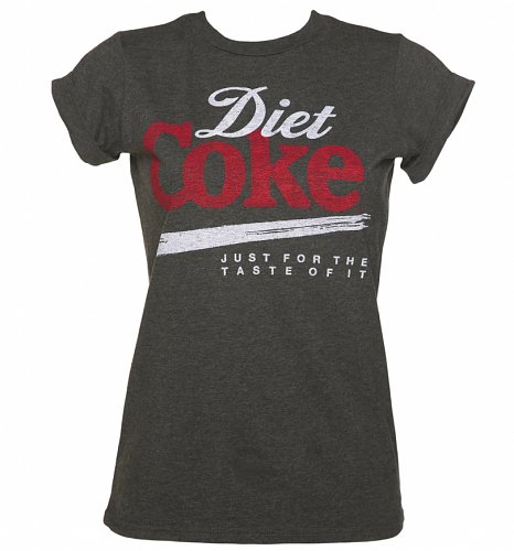 Women's Diet Coke Just For The Taste Of It Rolled Sleeve Boyfriend T-Shirt Women's Diet Coke Just For The Taste Of It Rolled Sleeve Boyfriend T-Shirt