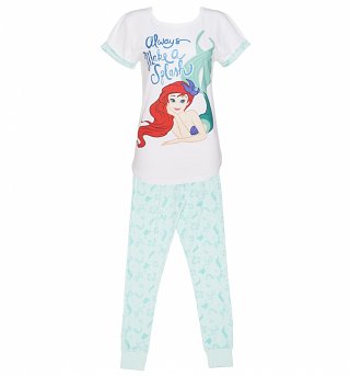 Women's Disney Little Mermaid Pyjamas Women's Disney Little Mermaid Pyjamas