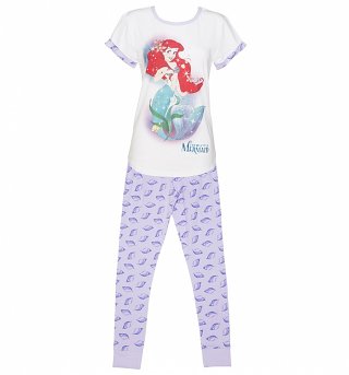 Women's Disney Little Mermaid Shells Pyjamas Women's Disney Little Mermaid Shells Pyjamas