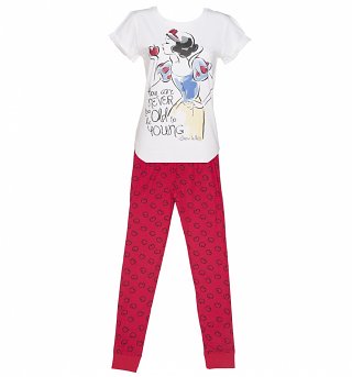 Women's Disney Snow White Sketch Pyjamas Women's Disney Snow White Sketch Pyjamas