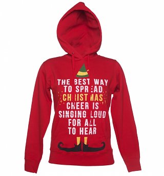 Women's Elf Christmas Cheer Hoodie Women's Elf Christmas Cheer Hoodie